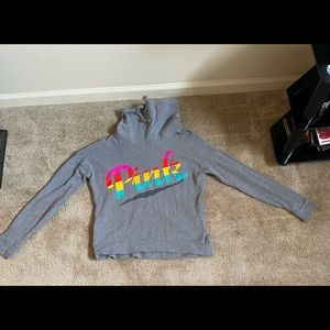 Pink hoodie